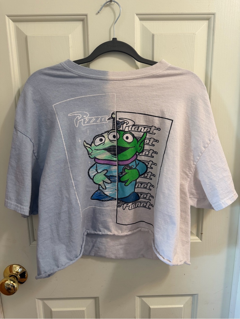 Toy Story Alien Graphic Cropped Tee